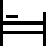 Bed Single SVG Icon